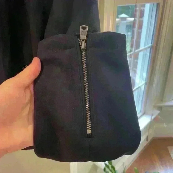 Banana Republic Jacket Size Small Dark Blue Suede Feel - Picture 6 of 7